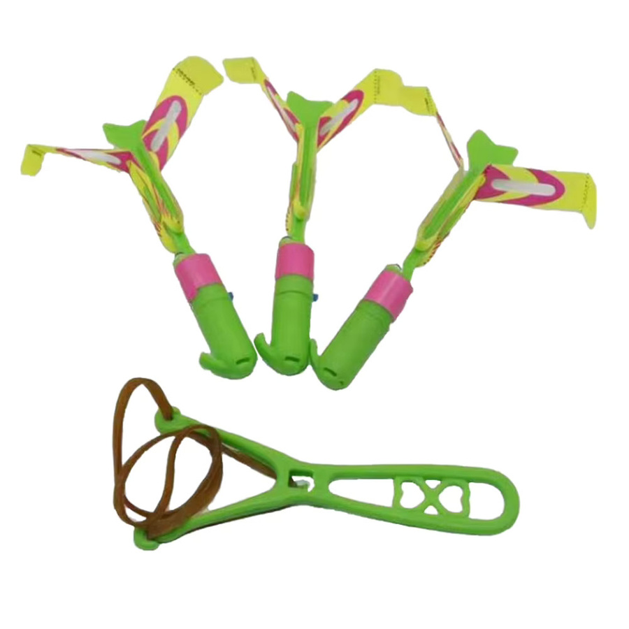 VAKIND Rocket Slingshot Flying, Hubschrauber, Werfer Schleudern, Weltraum, Glow in Dark, light - Bild 3