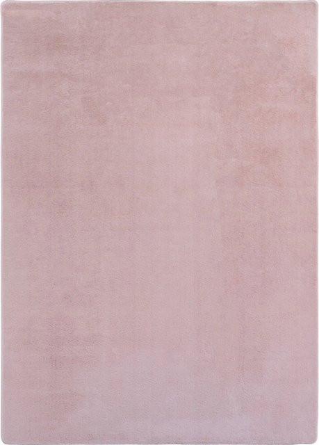 Ayyildiz Kurzflorteppich Joy Rosa modern aus Baumwolle B/L: 240 x 340 cm - Bild 1