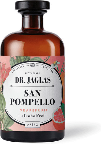 Dr. Jaglas Alkoholfreie Spirituose Grapefruit, 0,5 l - Bild 1