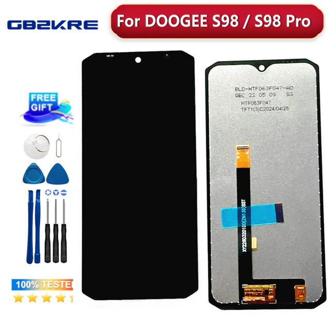 Doogee S98 / S98 Pro LCD Display mit Touch Screen Digitizer Ersatzteil 6,3 Zoll - Bild 1