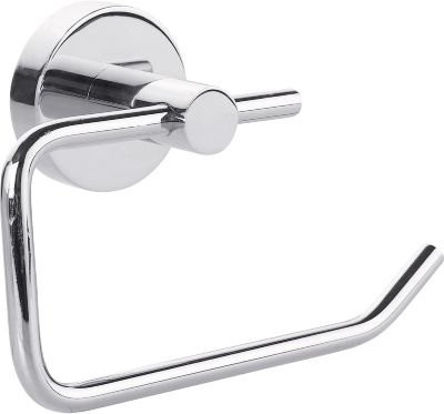 tesa WC-Rollenhalter SMOOZ aus Edelstahl in Silber, selbstklebend ohne Bohren - Bild 1