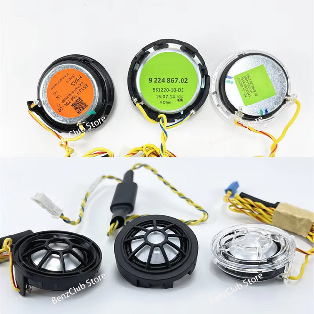ALOONGACARR Hochwertiger professioneller Hochtöner Lautsprecher-Horn in Schwarz für BMW F10 F11 F15 F16 F20 F22 F23 F25 F26 F30 F32 F34 F47 F48 G20 G30 E60 E90 - Bild 1