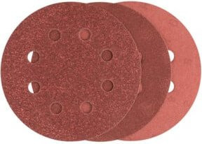 Bosch Schleifblatt-Set für Exzenterschleifer, 25-teilig, ungelocht, Durchmesser: 115 mm, Körnung: 80 - 240, Farbe: Braun - Bild 1