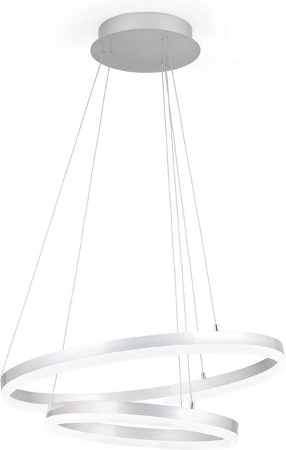 Orion Leuchten LED Hängeleuchte Vlotter in Titan, Durchmesser: 60 cm, dimmbar, warmweiß 3000K, 70W, 3850lm - Bild 1