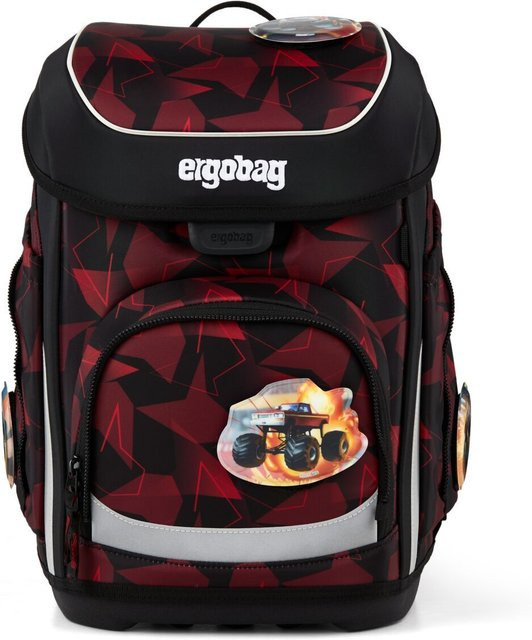 ergobag cubo Schulranzen 5-teiliges Set Kollektion 2026 UnaufhaltBär in Rot - Bild 1