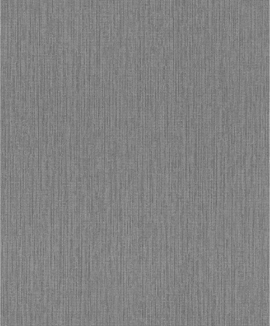 Rasch Vliestapete Florentine III 484250 Uni Dunkelgrau Silber, Breite: 0,53 m, Länge: 10,05 m - Bild 1