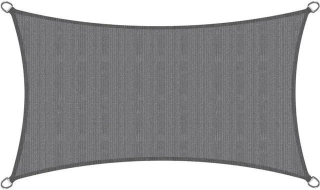 Sol Royal SolVision HS9 Sonnensegel rechteckig aus HDPE in Anthrazit, B: 400 cm, T: 200 cm - Bild 1