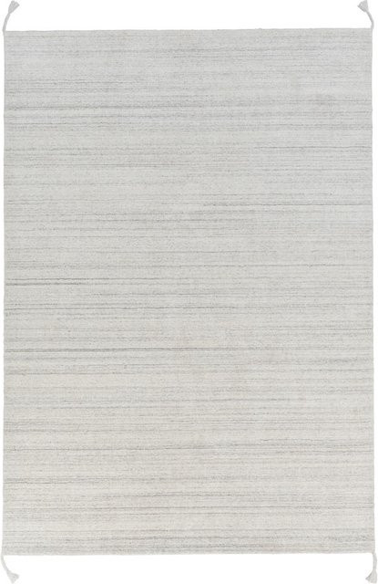 Teppich SCHÖNER WOHNEN ALURA modern in Weiß und Grau aus Wolle und Viscose, Rechteckig, B/T: 300 x 200 cm - Bild 1