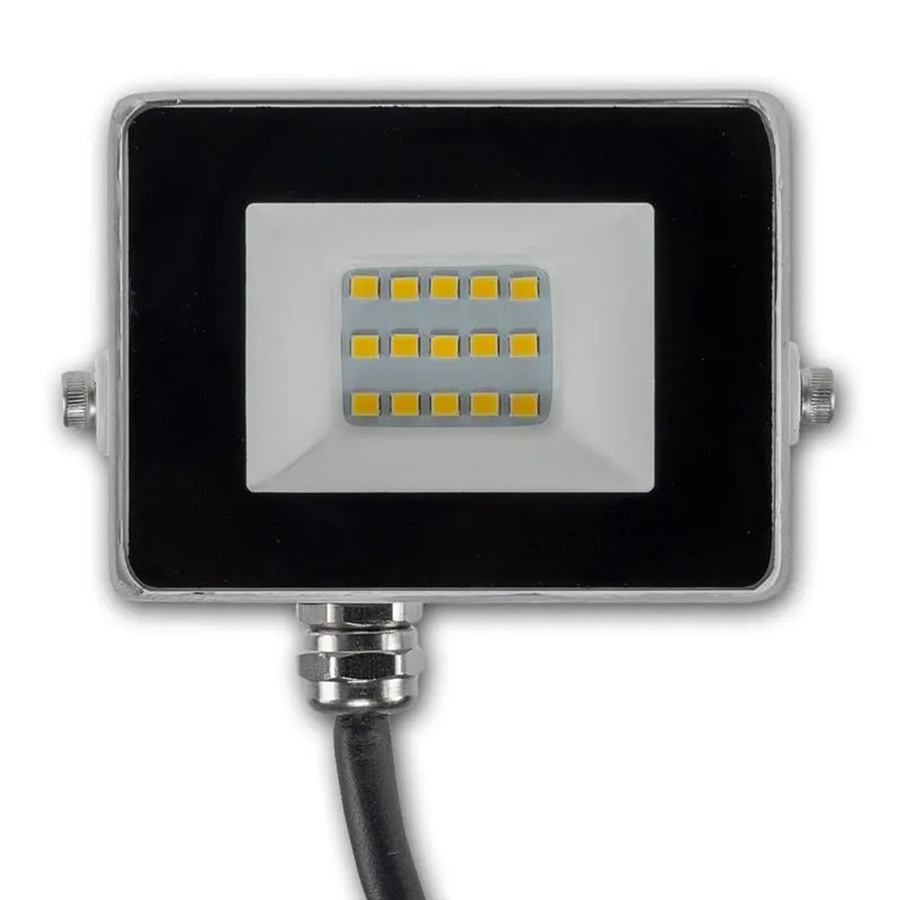 ChiliTec LED-Fluter CTF-SLW 10 in Weiß, 10W, 864lm, IP65, Neutralweiß - Bild 2