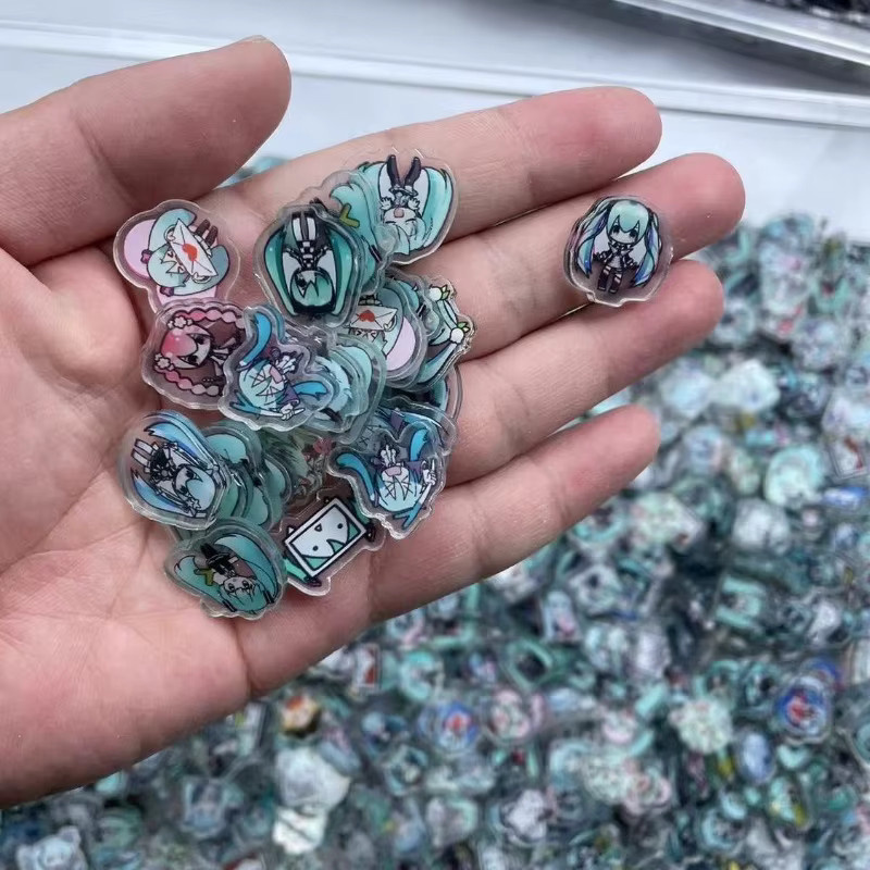 Bandai Vocaloid Hatsune Miku Acryl-Anhänger, DIY Bastelzubehör - Bild 3