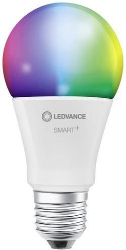 Ledvance Smart+ WiFi Classic RGBW LED Leuchtmittel E27 9,5W dimmbar, 3er Set, Weiß/Multicolor, Ø x H: 60 x 60 mm - Bild 1