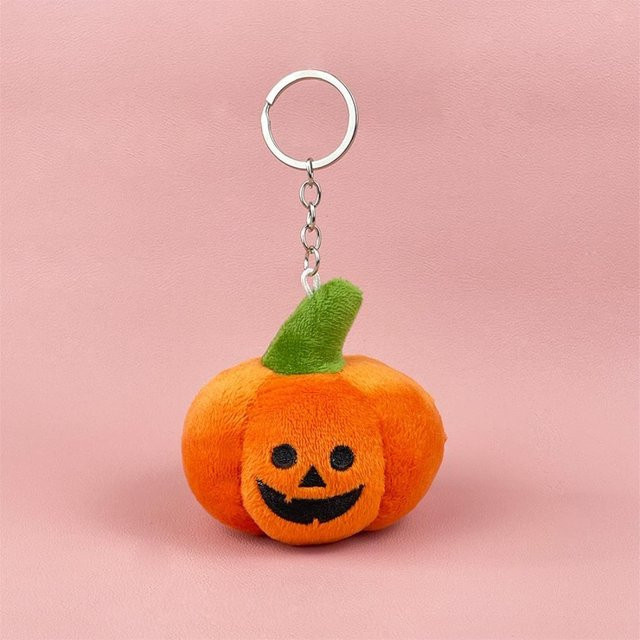 Linyi toy Schlüsselanhänger, Orange Kürbis, Unisex - Bild 1