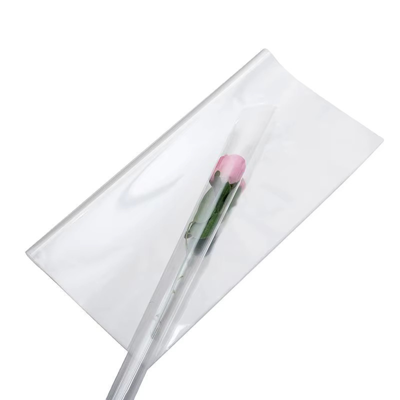 Klare Zellophan-Wickelrolle für Geschenke, Blumensträuße und Bastelarbeiten, transparent - Bild 3