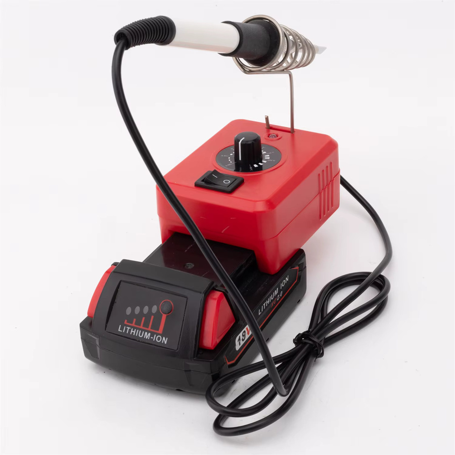 Milwaukee T12 OLED Lötkolben Kabellos mit Schnellheizfunktion für 18V Lithium-Batterien in Rot - Bild 2