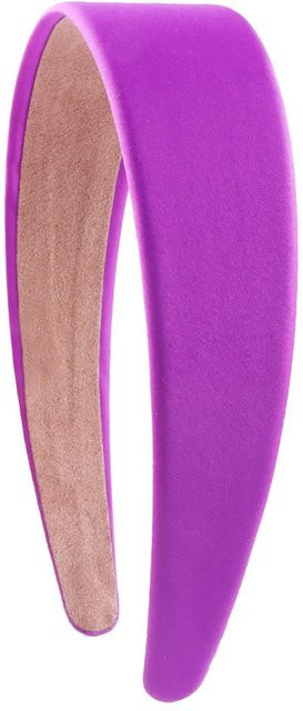 YULIN Stirnband Satin, violett, Damen - Bild 1