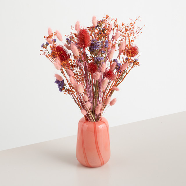 Trockenblumenstrauß Pretty Bloom von Blume2000 in Pink, Rot und Multicolour - Bild 1