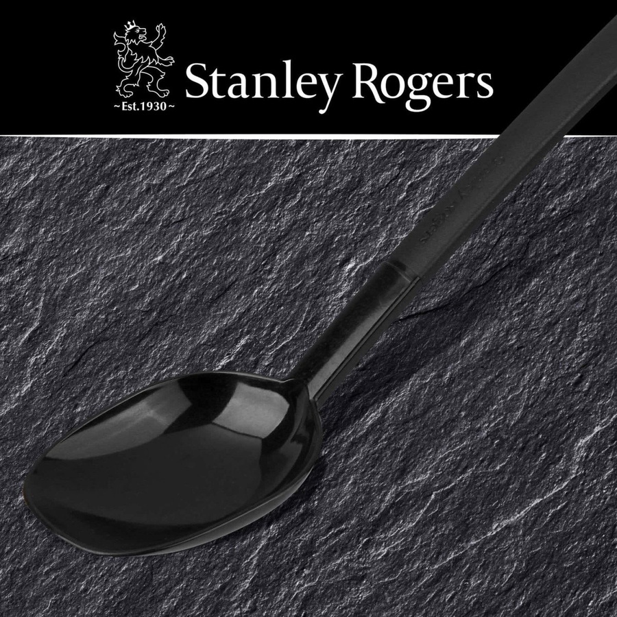 Stanley Rogers Servierlöffel Black Lion in Schwarz, Länge: 32 cm - Bild 3