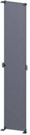Siemens Montageplatte aus Stahl in Grau B: 40 cm, H: 200 cm - Bild 1