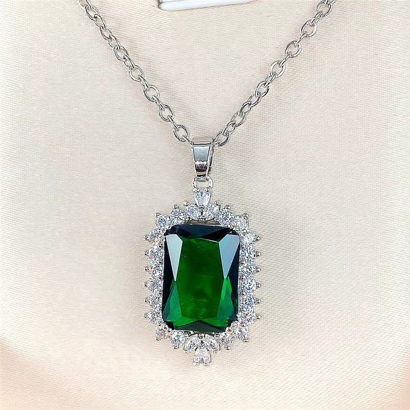 Huitan Halskette, Silber, Zirkonia, Damen - Bild 2
