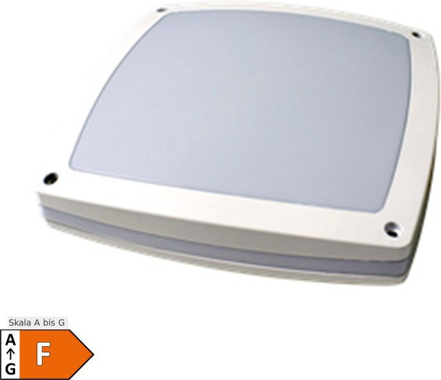 Näve LED Wand- und Deckenleuchte für Außen und Wohnraum, Weiß, IP54, inkl. Leuchtmittel - Bild 1