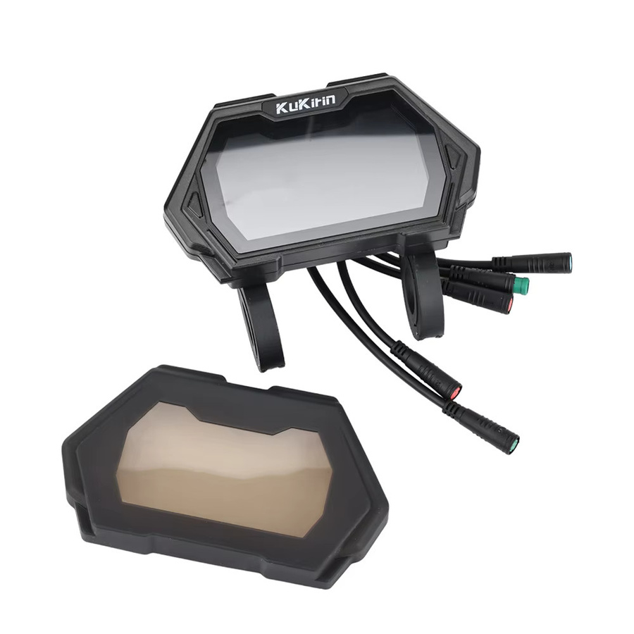 Wasserdichte Silikonhülle in Schwarz für KUGOO KUKIRIN G2 PRO und G2 MAX Elektroroller als Display- und Armaturenbrett-Schutzhülle - Bild 2