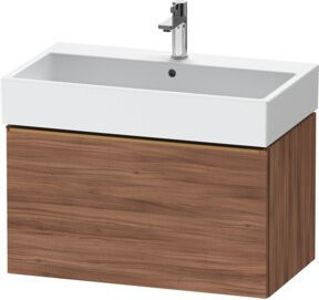 Duravit Waschtischunterschrank D-Neo, braun, wandhängend, B: 78,4 cm, T: 44,2 cm - Bild 1