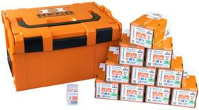 Heco Sortimentskoffer Fassade 1 L-BOXX 238 mit Schrauben aus Edelstahl A2 in Orange - Bild 1