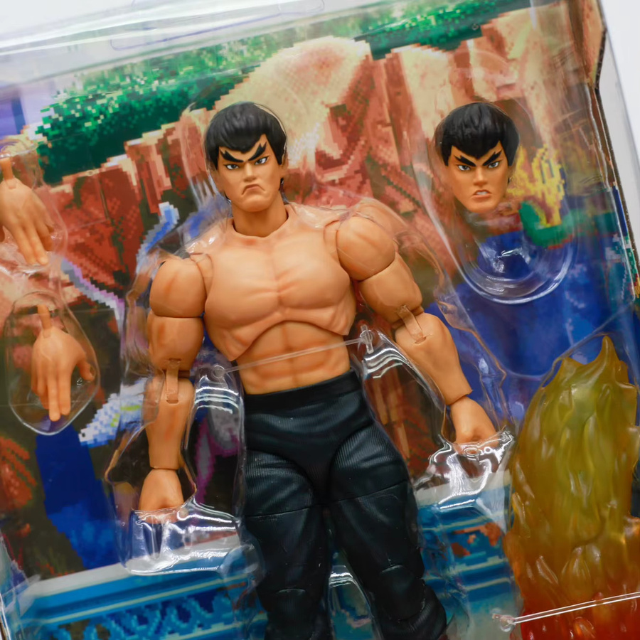 Jada Toys Street Fighter Fei Long & M. Bison Actionfigur, Set, ab 14 Jahren - Bild 3