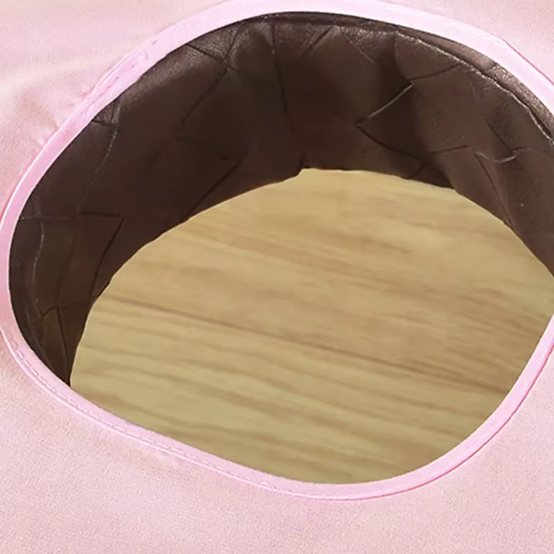 Elastisches Massagebettlaken mit Gesichtsaussparung für Spa und Schönheitssalon, Weiß, ZHENXISHUSHIMOXI - Bild 4