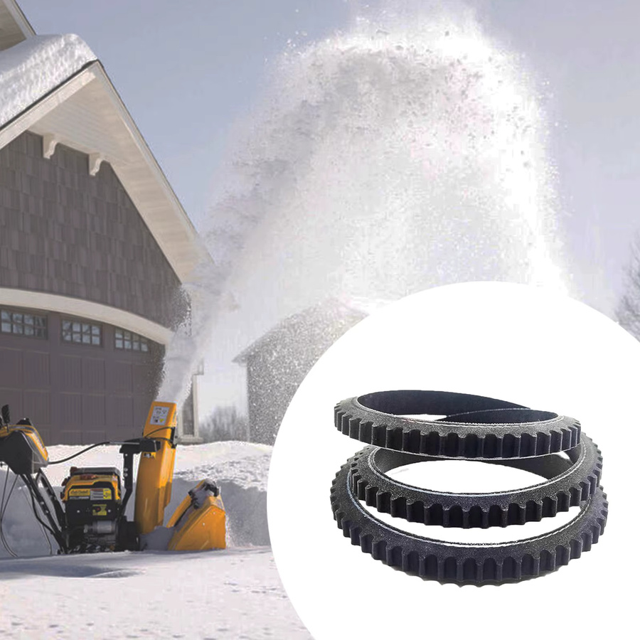 Toro Antriebsriemen mit gezahntem Rad für Schneefräsen 120–3893, Schwarz, Breite: 0,95 cm, Länge: 78,74 cm - Bild 4