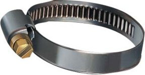 Flexa Schlauchschelle aus Kunststoff in Silber, Durchmesser: 12-20 mm, passend für PG 9, 11, 13,5 - Bild 1