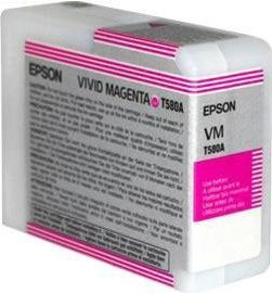 Epson Tintenpatrone Vivid Magenta C13T580A00 für Stylus 3880 Inkjet-Drucker - Bild 1