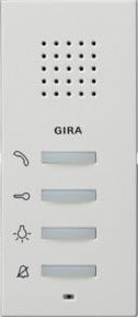 Gira Audio-Intercom Wohnungsstation Aufputz in Weiß - Bild 1