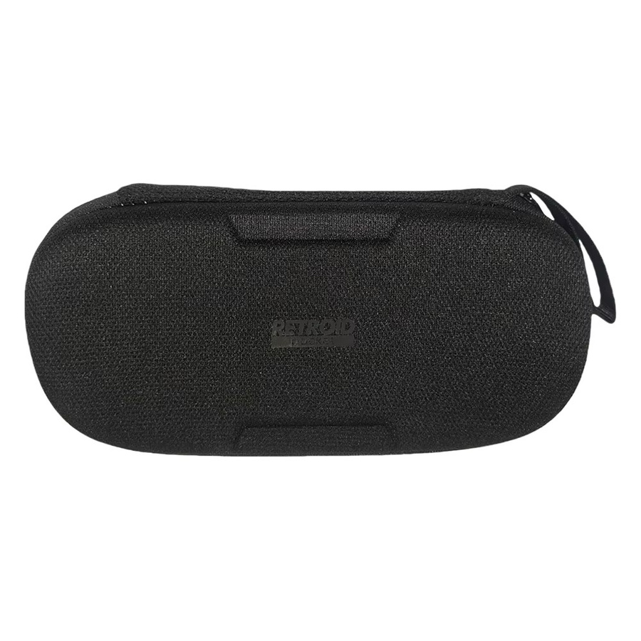 Retroid Tragetasche mit Netztasche und kratzfester Folie für die Retroid Pocket 5 Spielekonsole, Schwarz - Bild 2