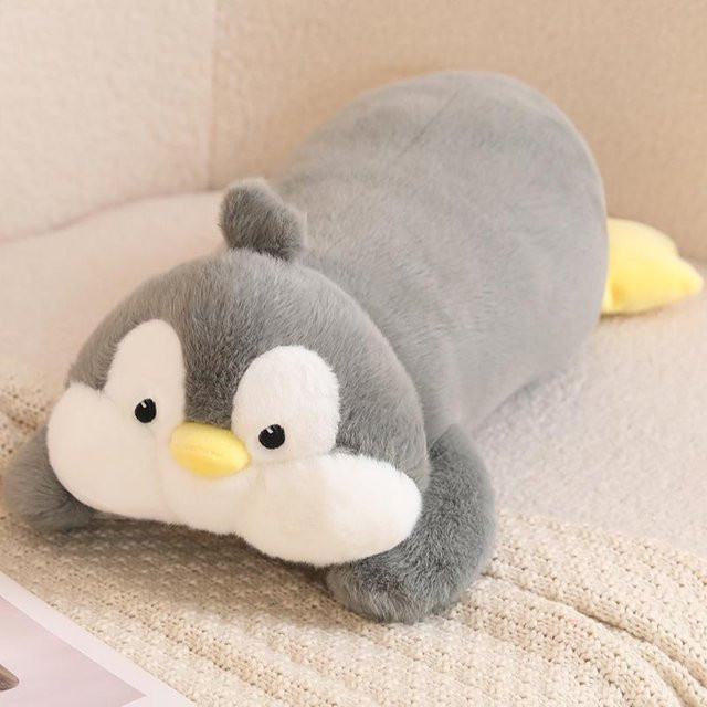 Kidsly Pinguin Ente Zoo Tier Plüsch Kissen, 90cm, ab 14 Jahre - Bild 1