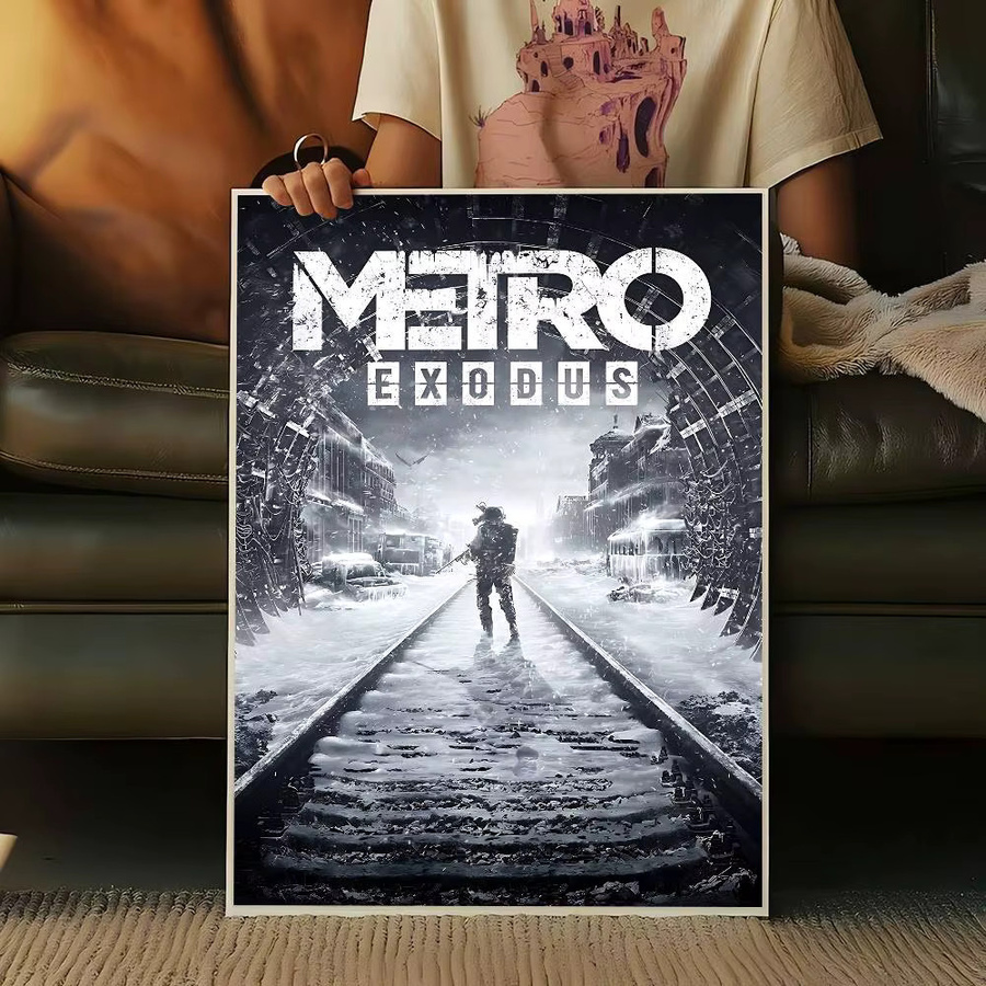 Beast Kingdom Anime Poster Retro Wandkunst in Mehrfarbig mit Klebefläche - Bild 4