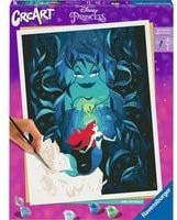 Ravensburger Disney Arielle und Ursula Malen Set - Bild 1