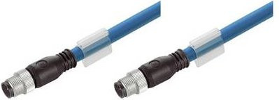 Weidmüller Ethernet-Leitung SF/UTP LAN-Kabel Blau - Bild 1