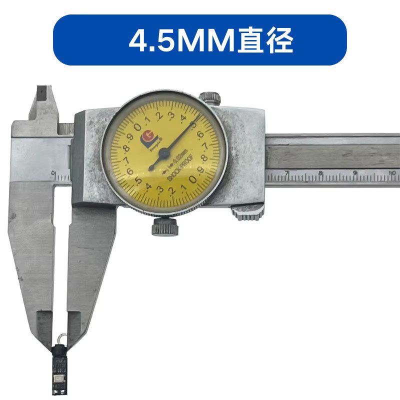 CVBS Ultrafeines 4,5mm Analog-Kameramodul in Schwarz für Schönheitsinstrumente, Klimaanlagen-Inspektion und AV-Endoskope - Bild 3