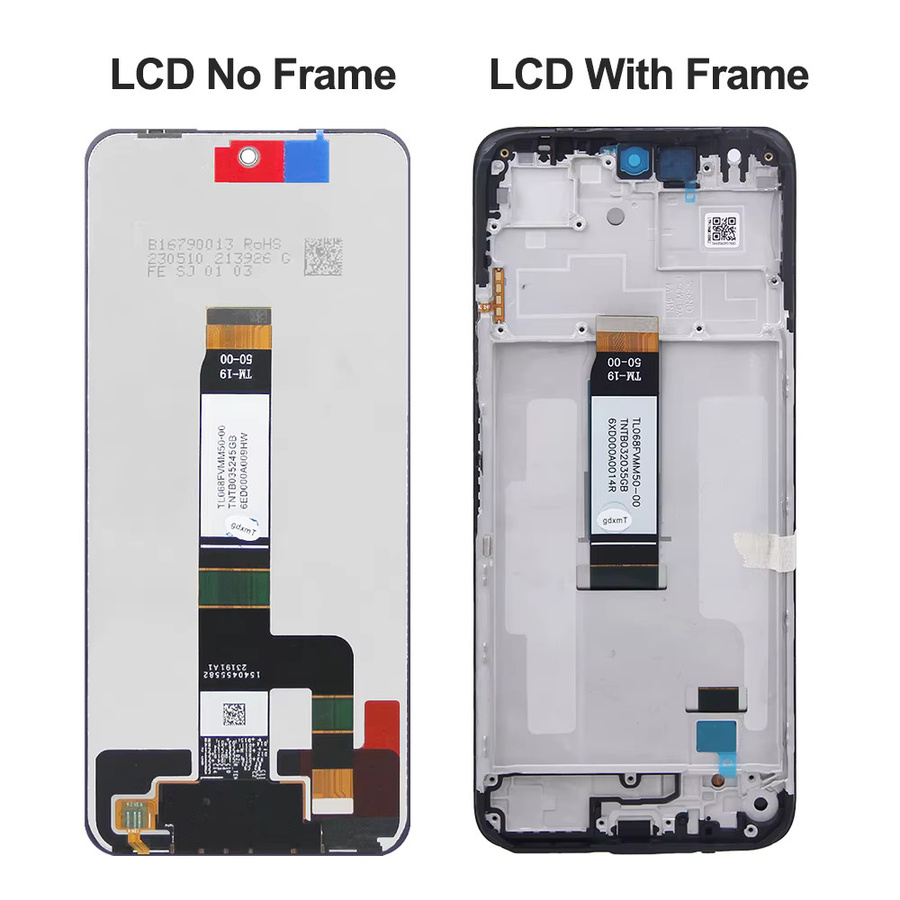 Xiaomi Redmi 13 LCD Display mit Touchscreen Digitizer und Rahmen in Schwarz, 6,79 Zoll - Bild 2