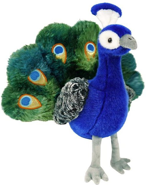 Yiran toy Pfau Stofftier, bunt, Plüsch / Textil - Bild 1