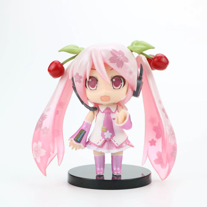 Bandai Hatsune Miku Sakura Action Figure Rosa Floral Motiv aus Kunststoff - Bild 2