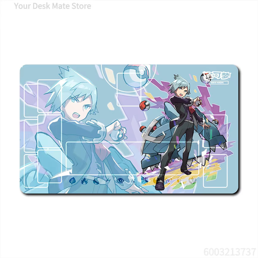 Pokemon Steven Stone Metagross Spielmatte, rutschfeste, wasserdichte Schreibtischunterlage - Bild 1