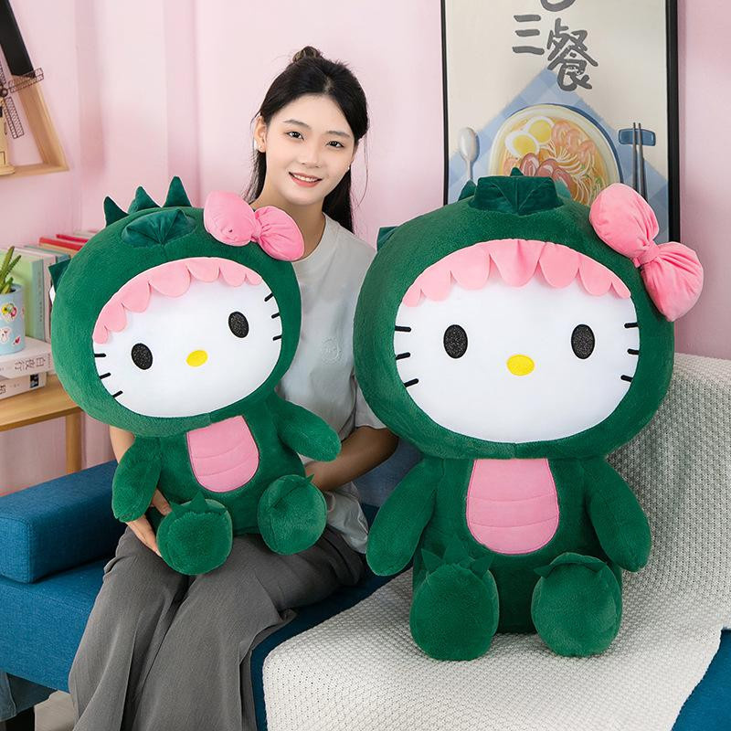 Bai Fen Bai dolls and toys Dinosaurier Katze Puppe Plüschtier 35 cm - Bild 4