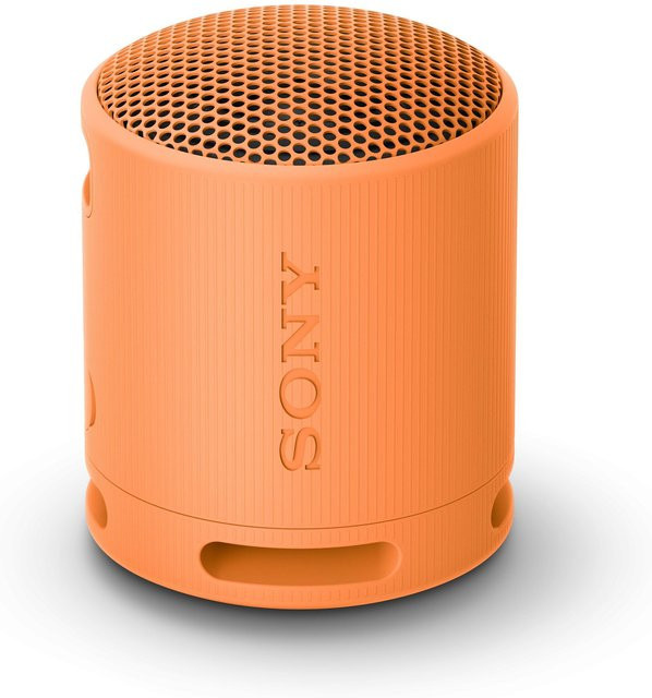 Sony SRS-XB100 Bluetooth-Lautsprecher in Orange mit IP67-Schutz - Bild 1