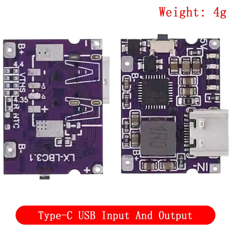 Si Tai&SH Boost Converter Step-Up Power Modul mit Typ-C und Micro USB sowie LED Anzeige für Mobile Power Bank Zubehör - Bild 3