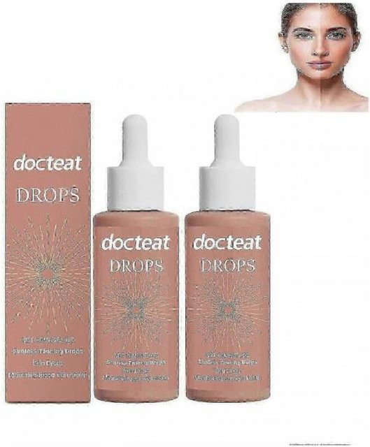 Selbstbräuner Körper Bronzer Tropfen, 2 x 60 ml, Unisex, Gesicht & Körper - Bild 1