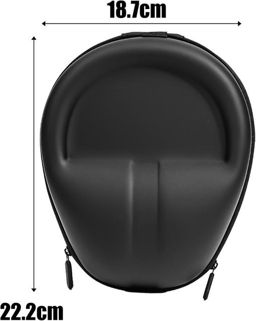 Universelle Hartschalen-Kopfhörertasche für Sony WH-1000XM4 MDR-ZX100 WH-CH720N in Schwarz - Bild 1