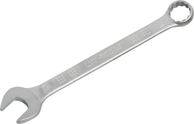 LUX-TOOLS Gabelringschlüssel 21 mm aus Chrom-Vanadium in Silber - Bild 1