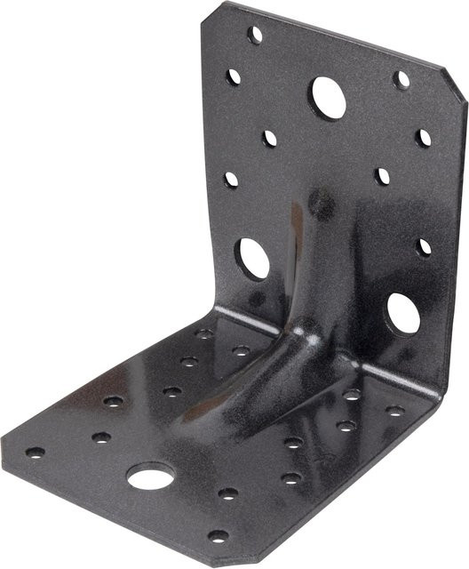 GAH Alberts Duravis Schwerl-Winkelverbinder Sicke Schw.-Diamant Duplexbeschichtet B: 10,5 cm, H: 10 cm, T: 9 cm - Bild 1